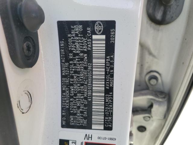 2017 TOYOTA AVALON HYB 4T1BD1EB4HU057962