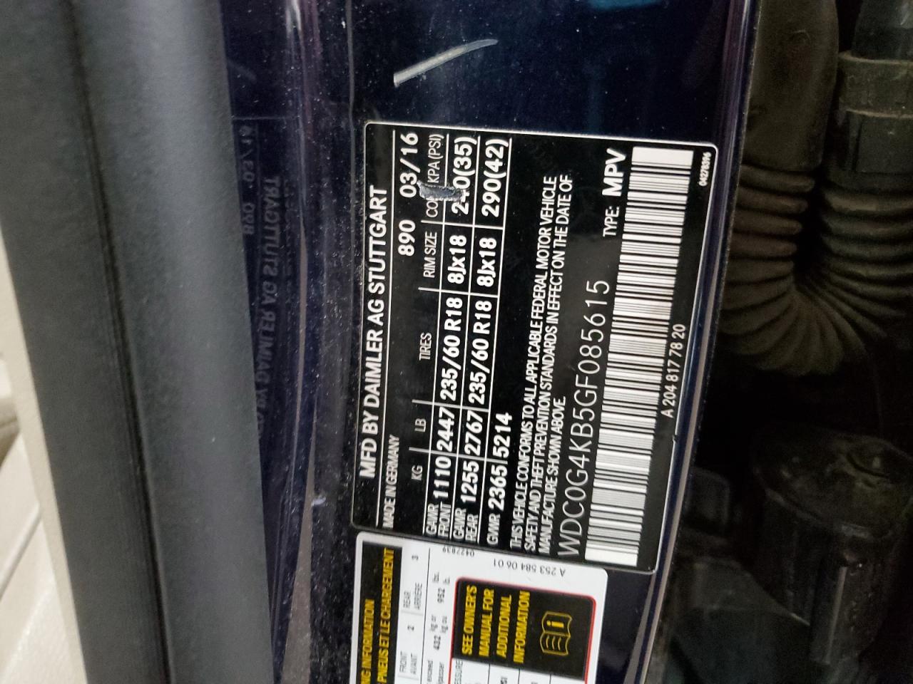 MERCEDES-BENZ GLC-CLASS 300 4MATIC