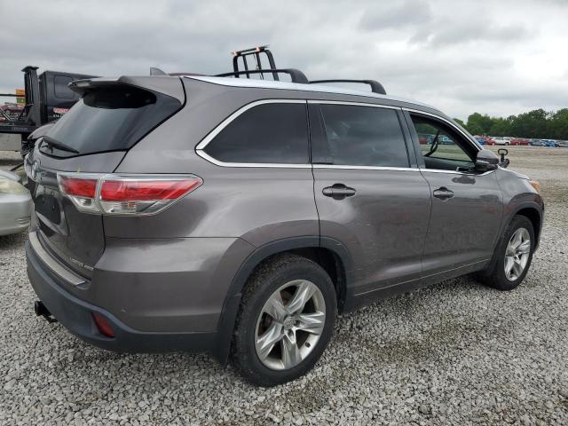 Vin: 5tddkrfh2fs079464, lot: 58397725, toyota highlander limited 20153