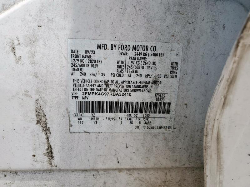 2024 FORD EDGE SE - 2FMPK4G97RBA32410