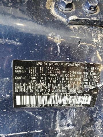 2020 SUBARU ASCENT LIM 4S4WMAMD9L3413972