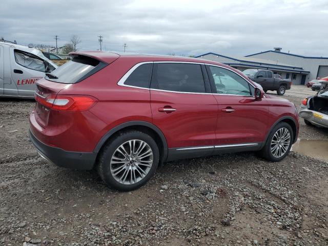 Vin: 2lmtj8lrxgbl62686, lot: 55666305, lincoln mkx reserve 20163