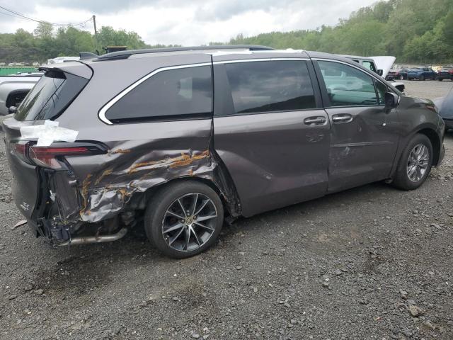 TOYOTA SIENNA XLE 2024 gray  Hybrid 5TDJSKFC8RS134633 photo #4