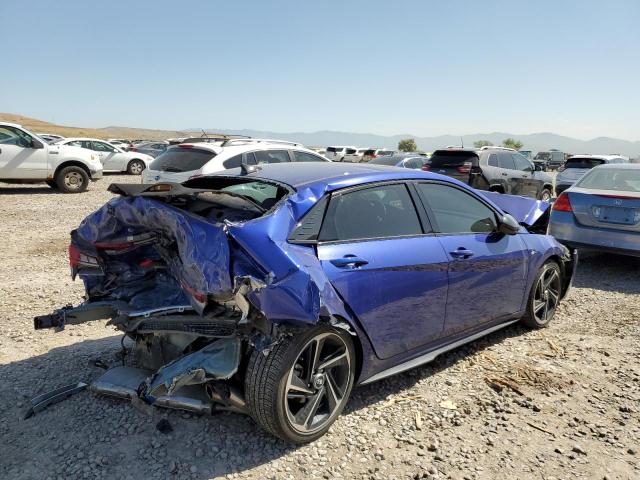 Vin: kmhlr4af1pu587255, lot: 57815095, hyundai elantra n line 20233