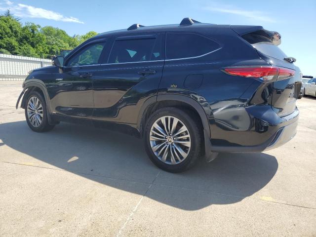Vin: 5tdebrch1ms070017, lot: 55260535, toyota highlander hybrid platinum 20212
