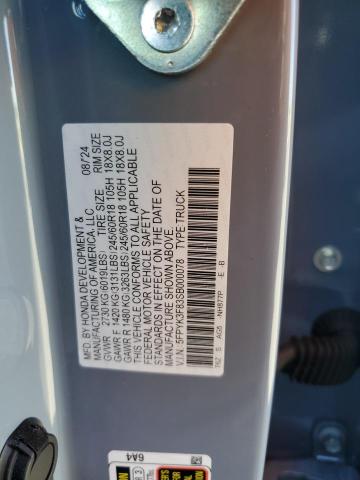 2025 HONDA RIDGELINE 5FPYK3F83SB000078