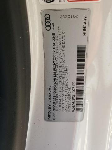 2018 AUDI A3 PREMIUM - WAUY8LFF3J1077172