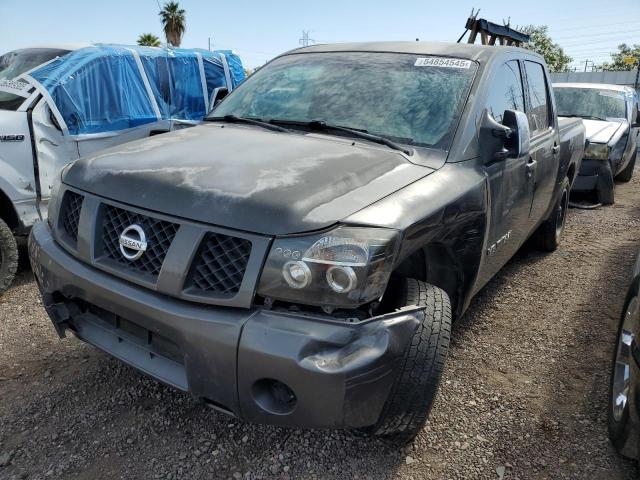 NISSAN TITAN XE 2005 charcoal  gas 1N6AA07A25N516495 photo #1