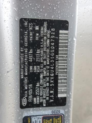 2016 KIA OPTIMA EX - 5XXGU4L31GG047918