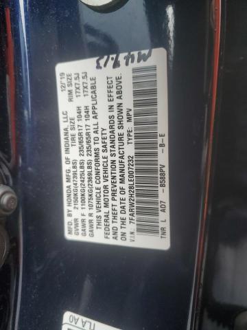 2020 HONDA CR-V LX - 7FARW2H28LE007232