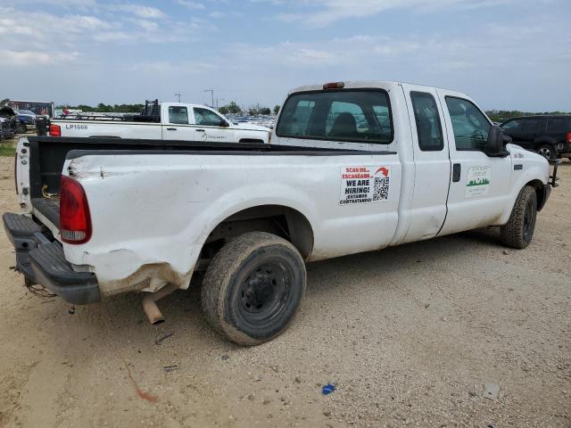 FORD F250 SUPER 2004 white 4dr ext gas 3FTNX20L64MA05715 photo #4
