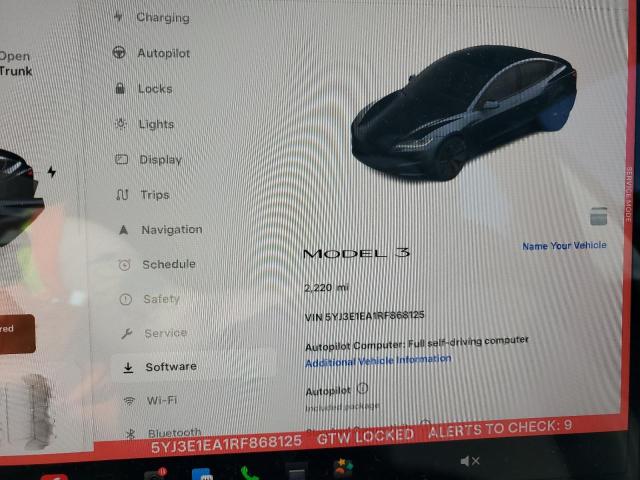 2024 TESLA MODEL 3 5YJ3E1EA1RF868125