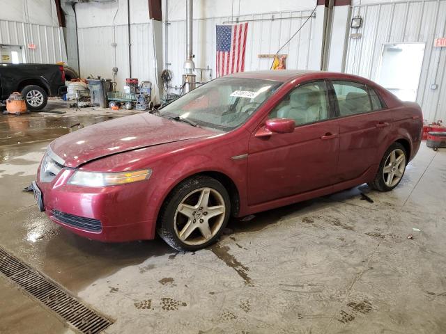 ACURA TL 2005 red  gas 19UUA66275A040315 photo #1