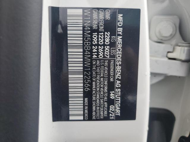2021 MERCEDES-BENZ GLB AMG 35 W1N4M5BB4MW122566