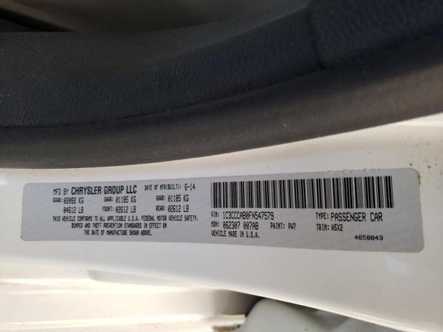 1C3CCCAB0FN547579 Chrysler 200 Limited