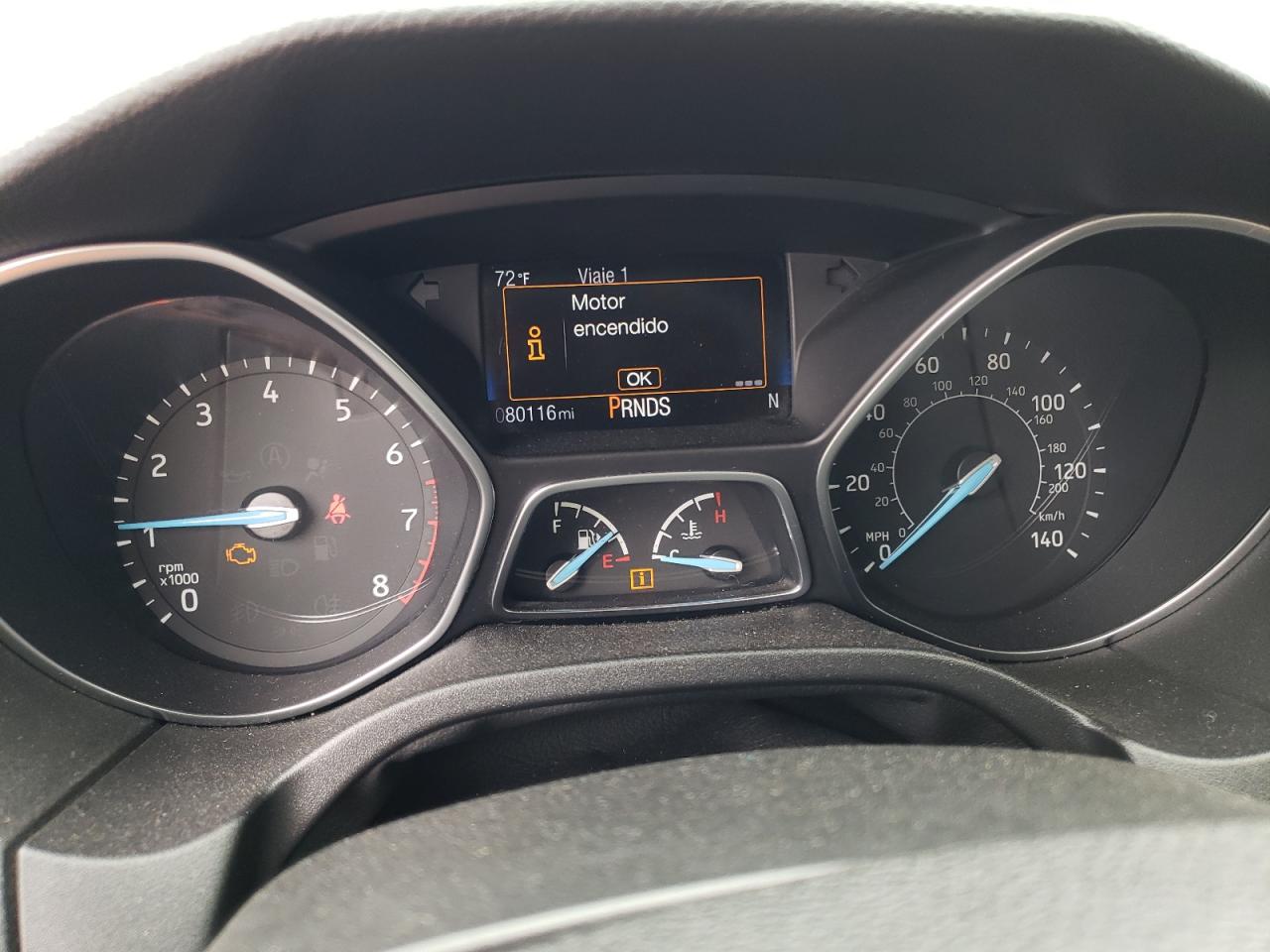 1FADP3M22HL277422 FORD FOCUS 2017