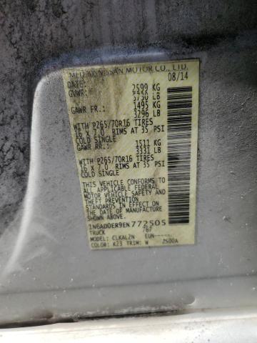 1N6AD0ER9EN772505 Nissan FRONTIER S