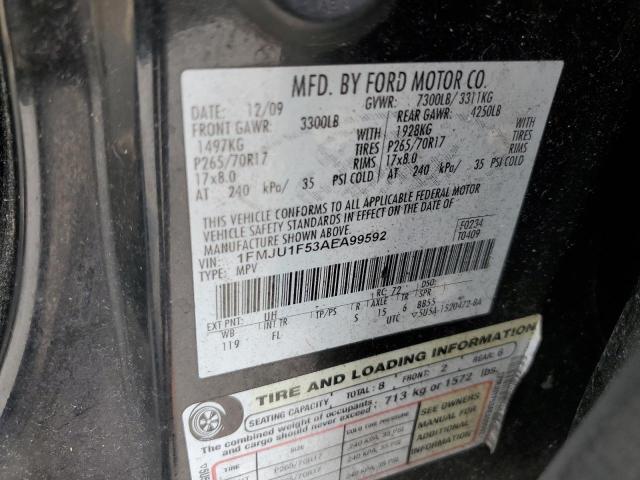 1FMJU1F53AEA99592 2010 Ford Expedition Xlt