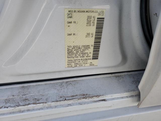 1N4AL3AP2FN910694 Nissan ALTIMA 2.5