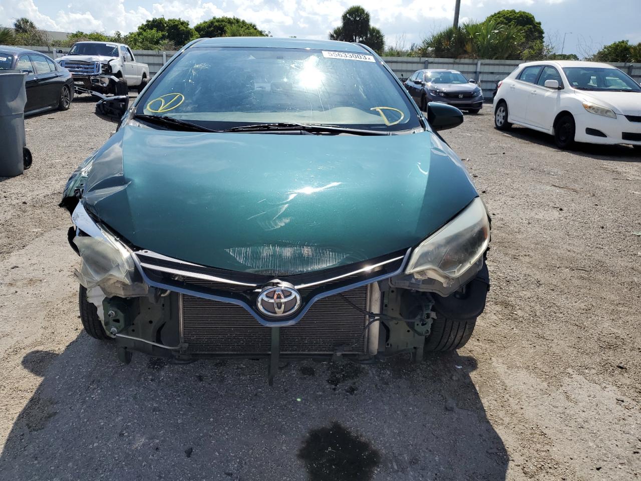 2T1BURHE5GC716460 TOYOTA COROLLA 2016