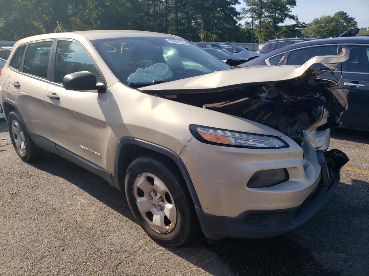 2014 Jeep Cherokee Sport vin: 1C4PJMAB3EW233569