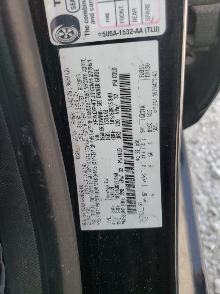 3FADP4TJ7GM127561 FORD FIESTA 2016
