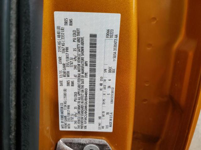 1FMCU9G96GUB94803 2016 FORD ESCAPE, photo no. 13