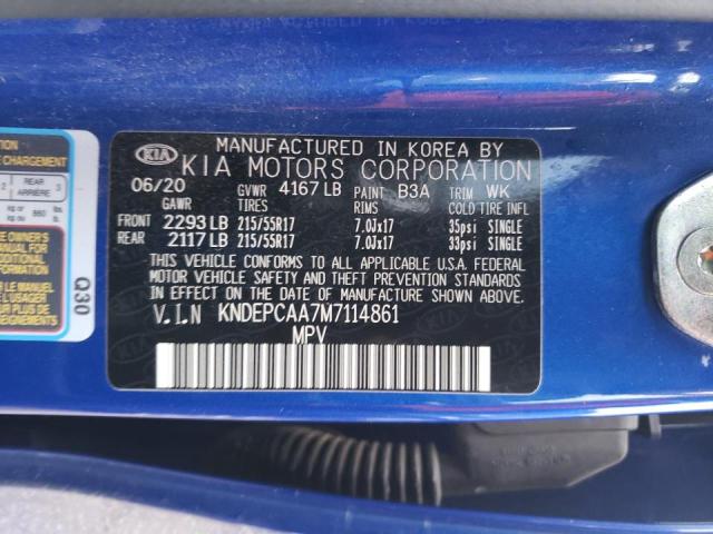 KNDEPCAA7M7114861 KIA Seltos Lx