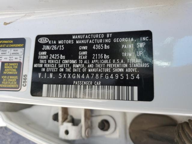 5XXGN4A78FG495154 KIA OPTIMA EX