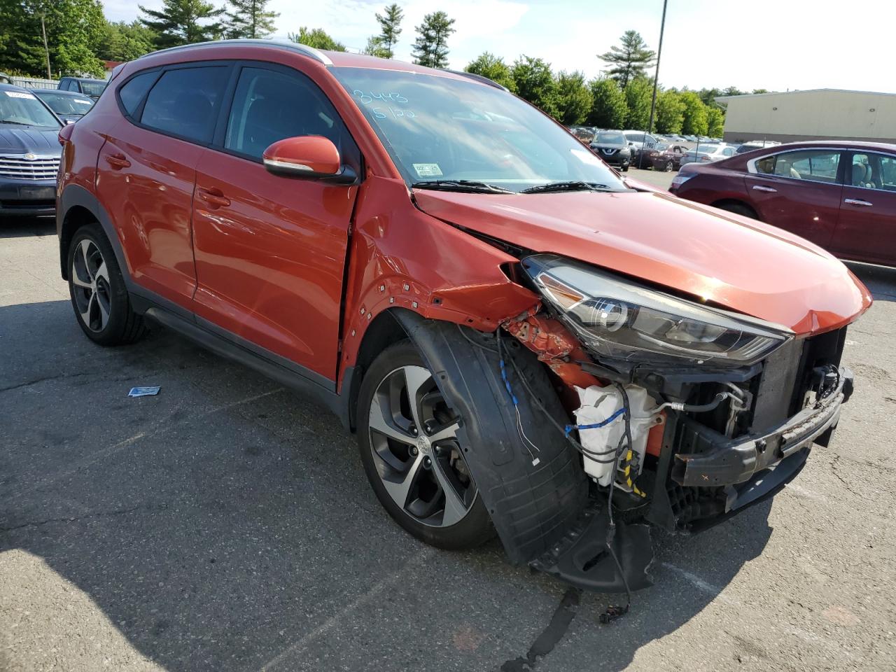 KM8J3CA26GU069934 HYUNDAI TUCSON 2016