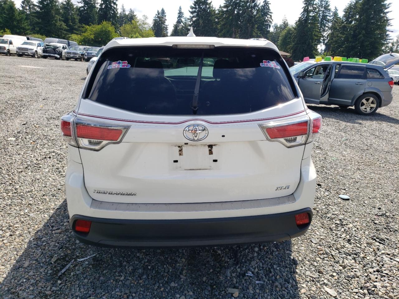 5TDKKRFH3GS164001 TOYOTA HIGHLANDER 2016