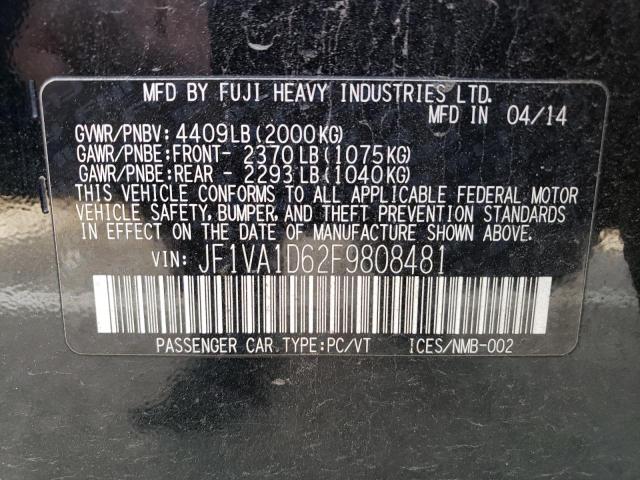 JF1VA1D62F9808481 Subaru Wrx Premium