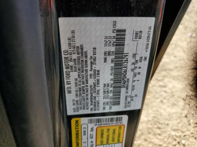 3FA6P0HD6LR126791 Ford FUSION SE