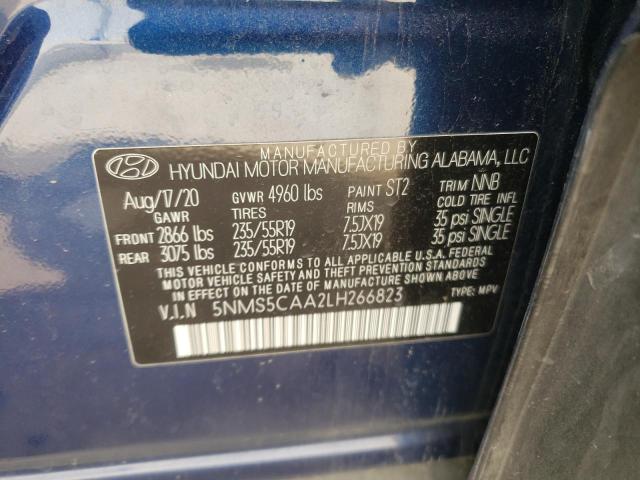 2020 HYUNDAI SANTA FE L - 5NMS5CAA2LH266823