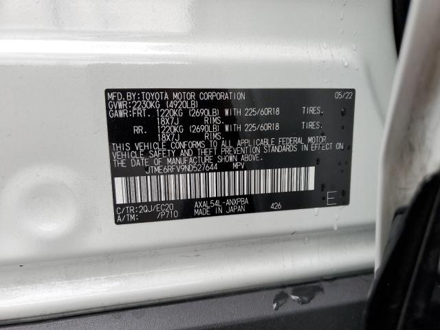 JTME6RFV9ND527644 Toyota RAV4 XSE