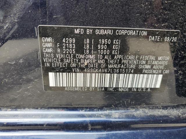 4S3GKAV67L3615174 Subaru Impreza Premium
