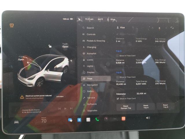 7SAYGDEE1NF409727 Tesla Model Y