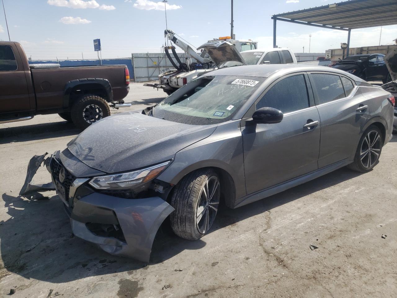 2020 Nissan Sentra Sr vin: 3N1AB8DV2LY293352