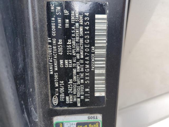 5XXGM4A70EG314534 KIA Optima Lx