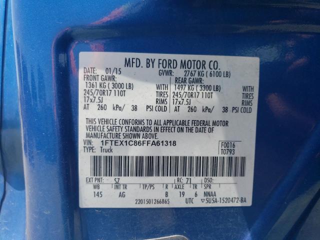 1FTEX1C86FFA61318 Ford F150 Super Cab