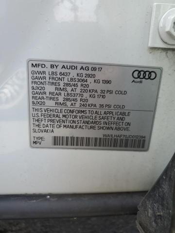 2018 AUDI 100 CS - WA1LHAF70JD012394