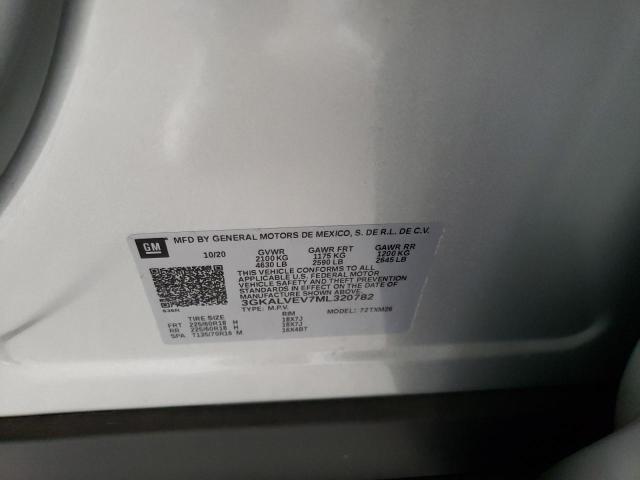 3GKALVEV7ML320782 GMC Terrain Slt