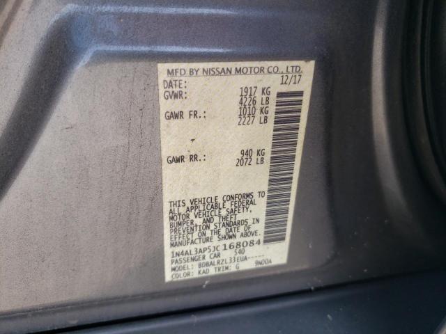 1N4AL3AP5JC168084 Nissan ALTIMA 2.5