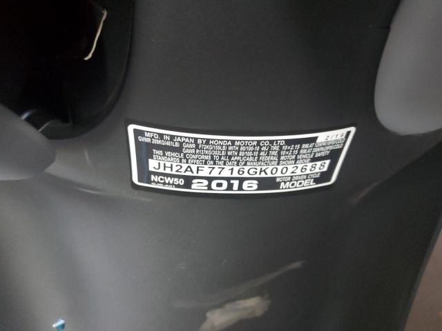 2016 HONDA NCW50 - JH2AF7716GK002688