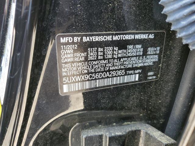 VIN 5UXWX9C56D0A29365 2013 BMW X3, Xdrive28I no.13