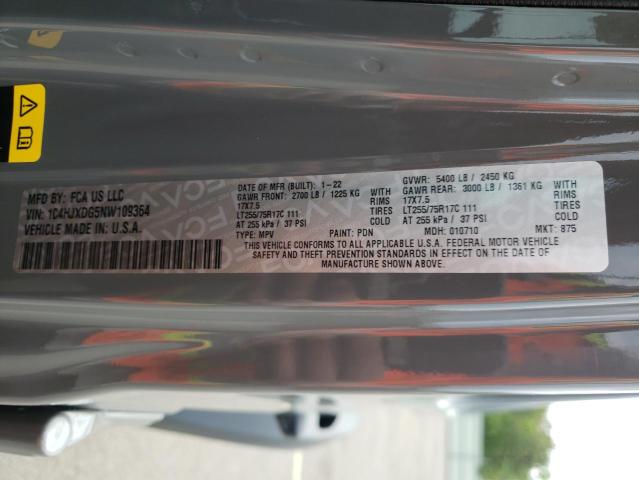 2022 JEEP WRANGLER U - 1C4HJXDG5NW109364