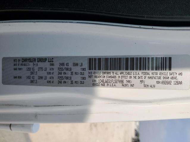 1C4BJWEG1FL527096 Jeep Wrangler Unlimited Sahara