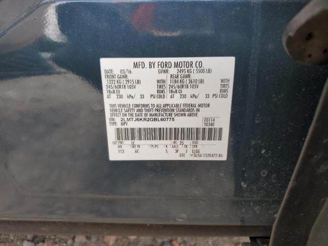 2016 LINCOLN MKX SELECT 2LMTJ6KR2GBL60775
