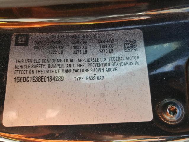 1G6DC1E38E0184289 Cadillac Cts Performance Collection