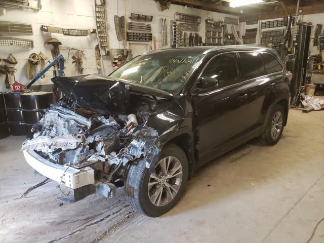 VIN 5TDJKRFH2FS142887 2015 Toyota Highlander, Xle no.1